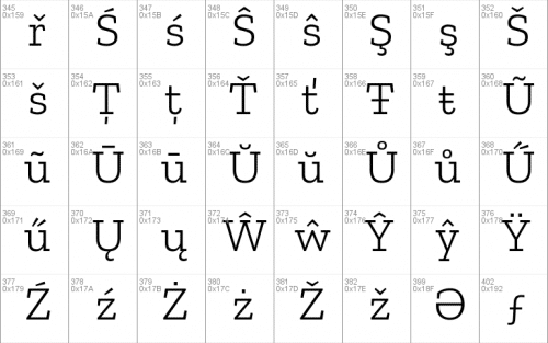Zilla Slab Font 7