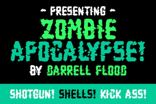 Zombie Apocalypse Font 1