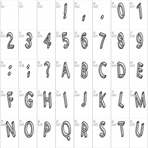 3D-Letters-Font-0