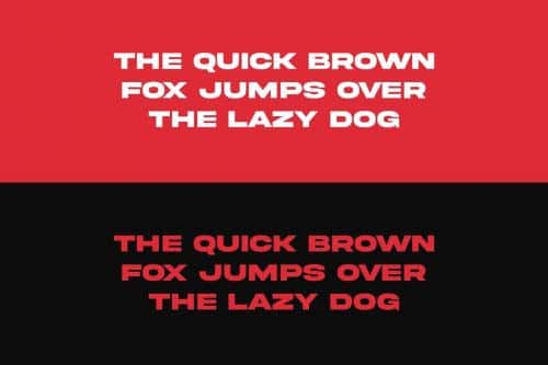Akira Expanded Sans Serif Font 4