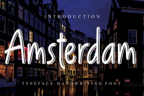 Amsterdam Display Font