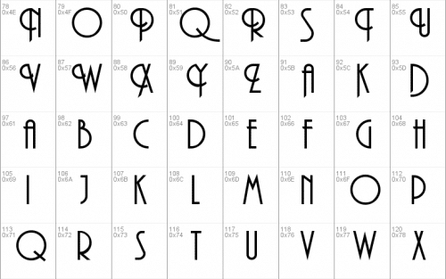 Andes Font 1