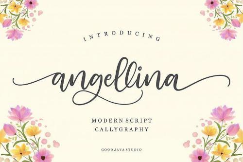Angellina Script Font
