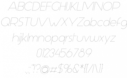 Aspergit Font 4