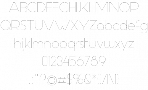 Aspergit Font 6