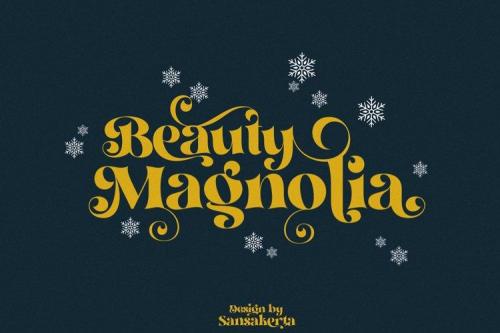 Beauty Magnolia Serif Font