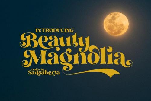 Beauty Magnolia Serif Font  1