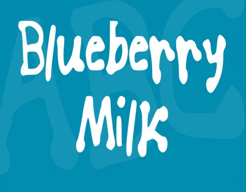 Blueberry-Milk-Font--0