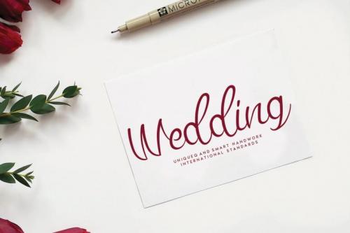 Bonagequ Script Font  1
