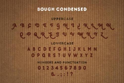 Bough – Vintage Hand Drawn Typeface  1