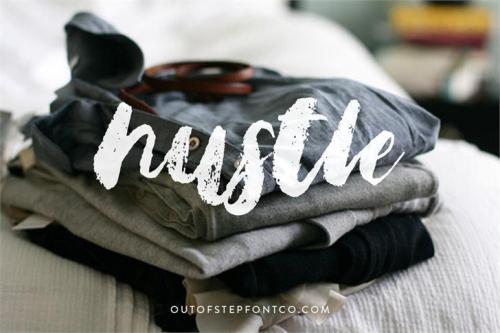 Bristle Brush Script Font 3