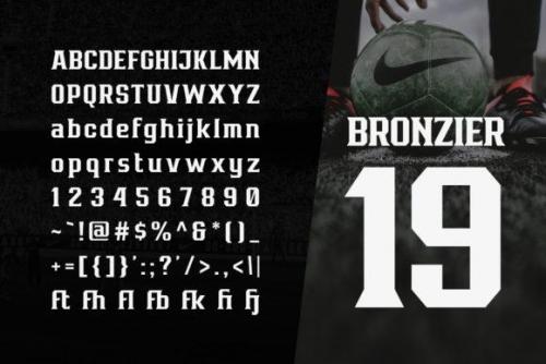 Bronzier Display Font 5