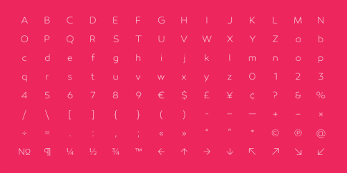 Canaro Font 16