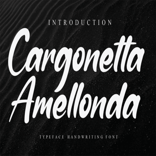 Cargonetta-Amellonda-Script-Font