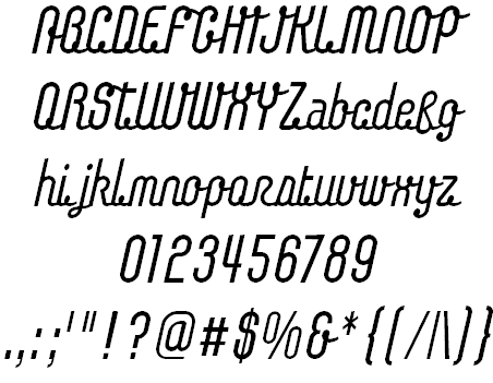 Chain Font 2