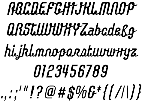 Chain Font 3