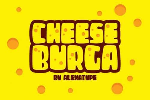 Cheeseburga – Chubby Cute Font