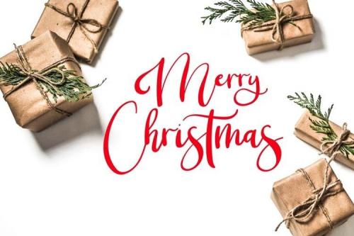 Christmas Blossom Font  3