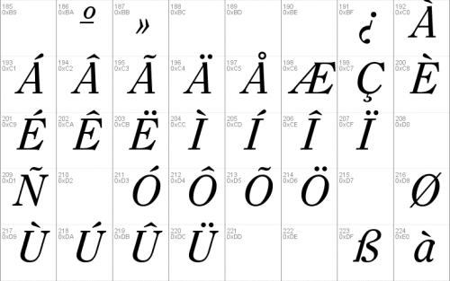 Clearface Font 3