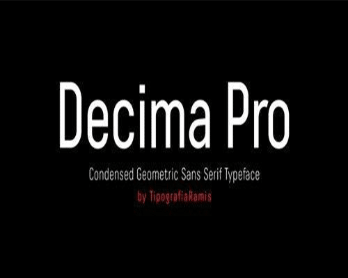 Decima-Pro-Font-0