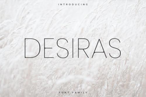 Desiras Sans Serif Font