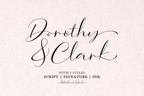 Dorothy Clark Script Font