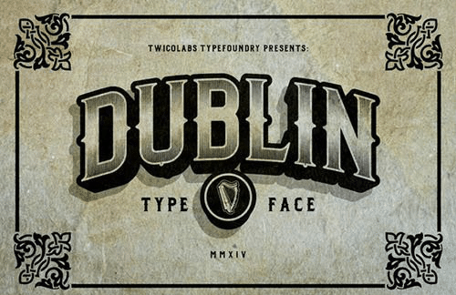 Dublin-Typeface-Font