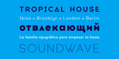 Electronica Font Family 5