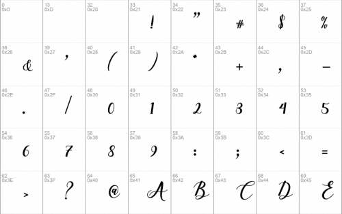 Elizabeth Calligraphy Font