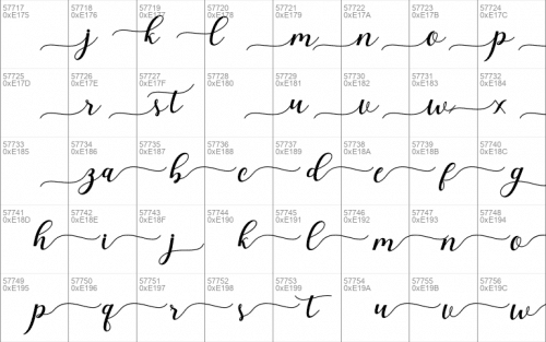 Elizabeth Calligraphy Font 12