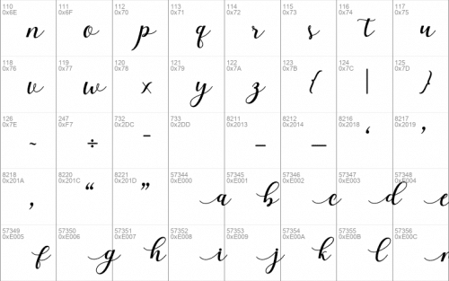 Elizabeth Calligraphy Font 2