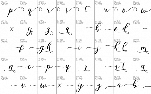 Elizabeth Calligraphy Font 5