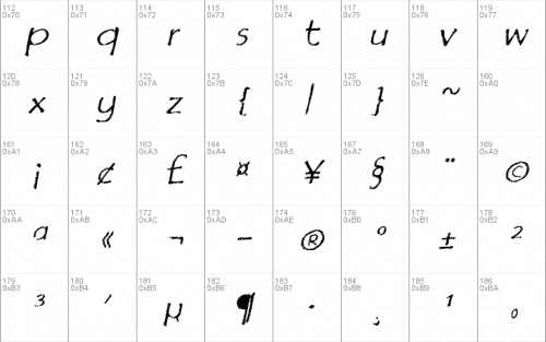 Film Cryptic Font 2