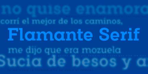 Flamante Serif Fonts  2