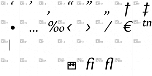 Fontin Font 5