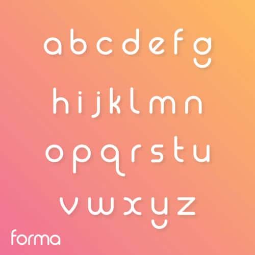 Forma Free Font