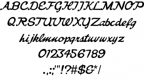 Freebrush Script Font