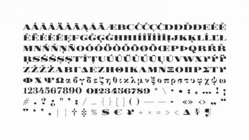 GFS Didot Serif Font 3