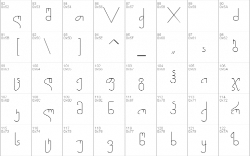Geo Bernhard Fashion Windows Font 1