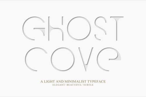 Ghost Cove Font 1