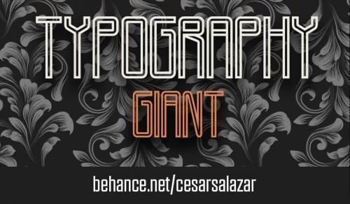 Giant Typeface 1