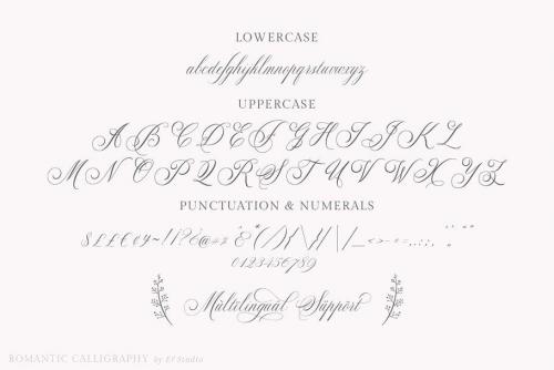 Glaston Calligraphy Font  12
