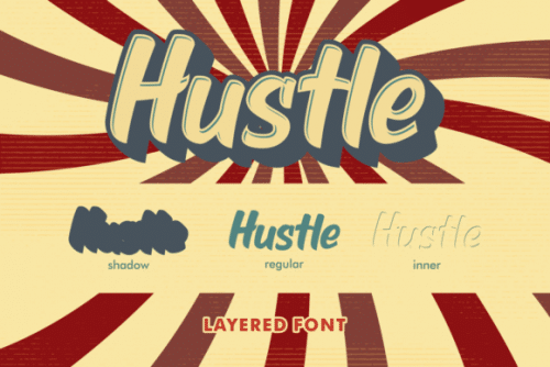 Great Hustle Display Font 2