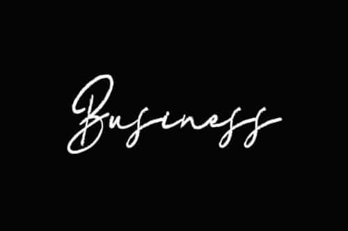 Hanbrush Script Font  14