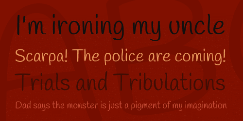 Handlee Font 1