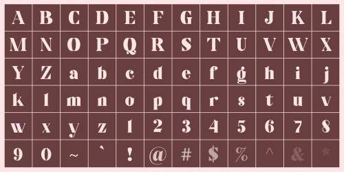 Horst More Serif Font 1