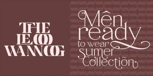 Horst More Serif Font 3