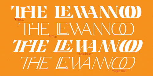 Horst More Serif Font 5
