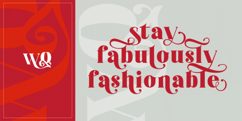 Horst More Serif Font 7