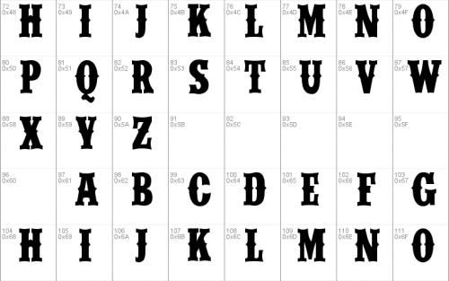 IFC Wild Rodeo Font 1